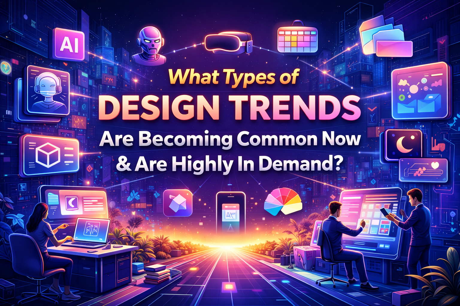 The design trends that are becoming common now to enhance user experience
